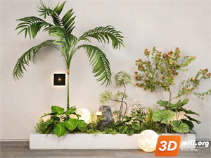 Mini Garden Skp Files 